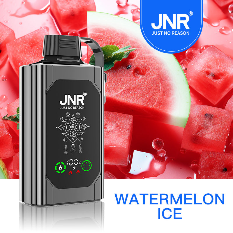 (5-boxes)JNR Shisha Hookah Box 30K Disposable Vape-Watermelon Ice