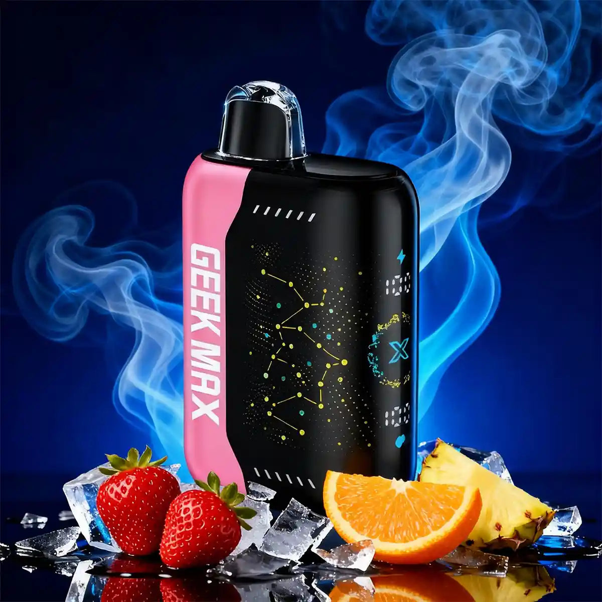 Strawberry Fruit Punch | Geek Max 30000 Puffs Disposable Vape