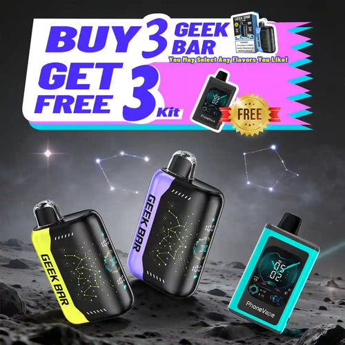 【Buy 3 Get 3 Free】GEEK BAR Pulse X 25K Combo sales