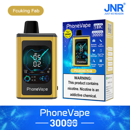 (5-boxes)JNR PhoneVape 30K Disposable Vape-Fcuking Fab