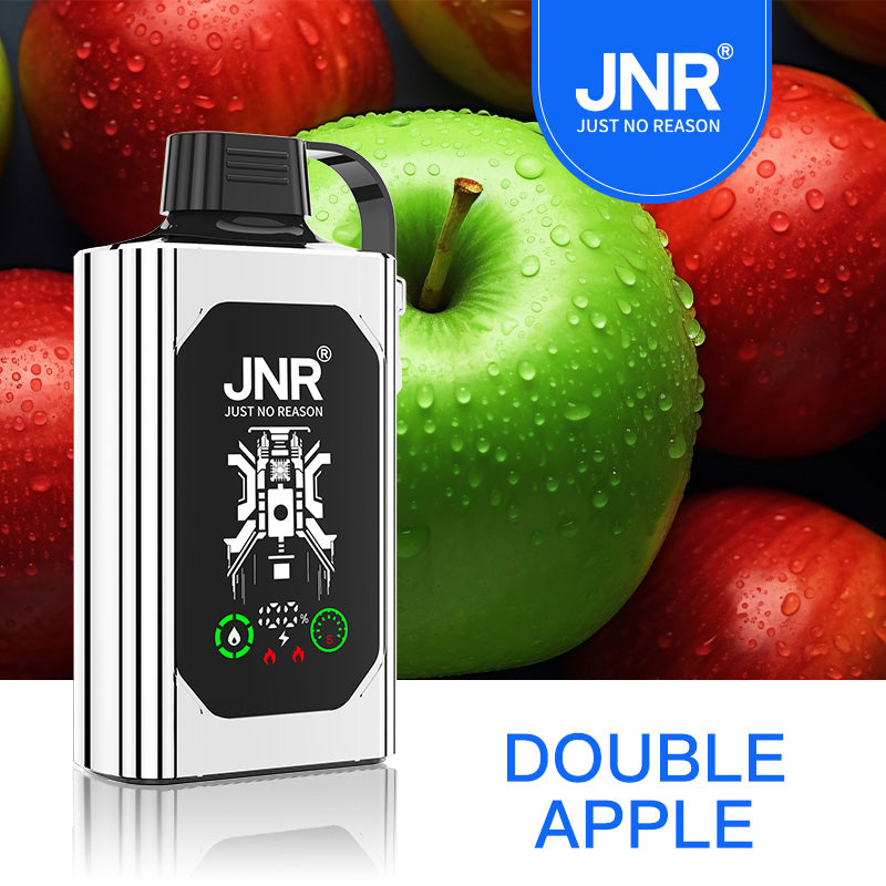 (5-boxes)JNR Shisha Hookah Box 30K Disposable Vape-Double Apple