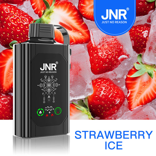 (5-boxes)JNR Shisha Hookah Box 30K Disposable Vape-Strawberry Ice