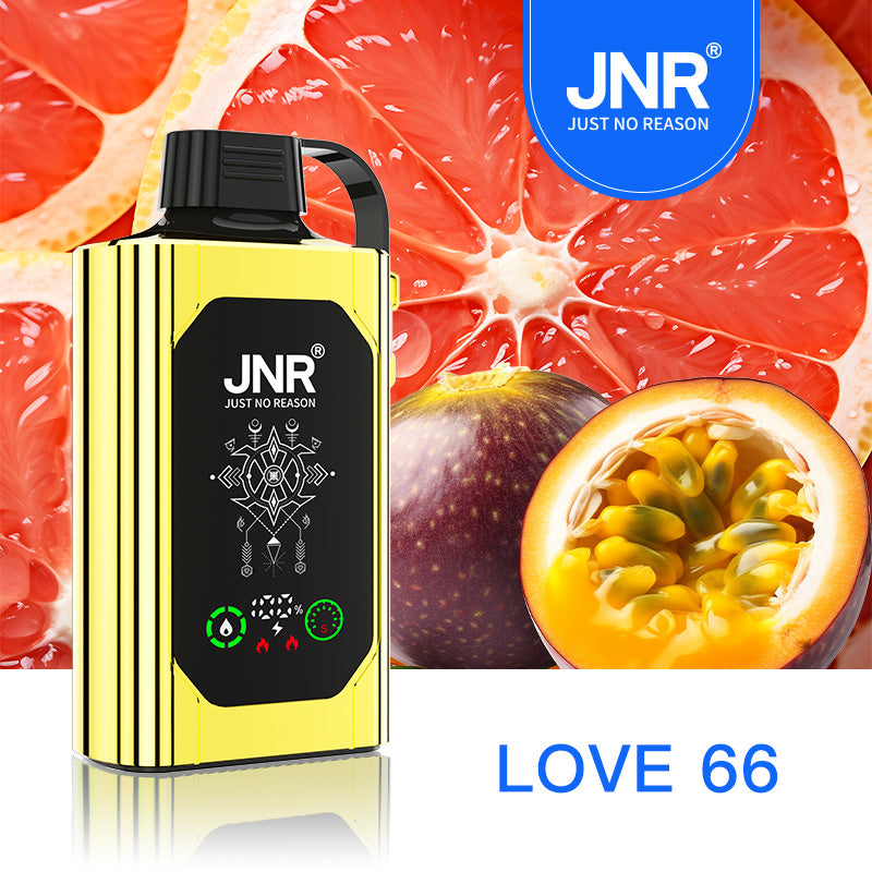 (5-boxes)JNR Shisha Hookah Box 30K Disposable Vape-Love 66