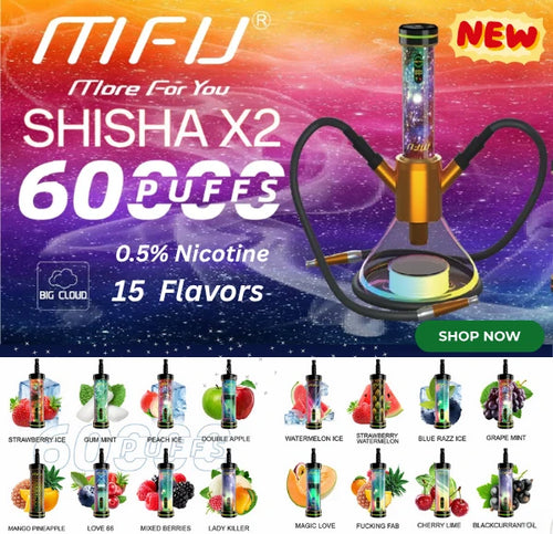 MFU Shisha X2 60K Disposable