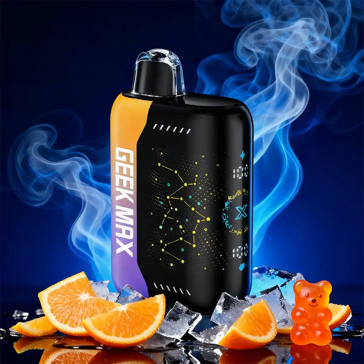 Orange Fcuking Fab | Geek Max 30000 Puffs Disposable Vape