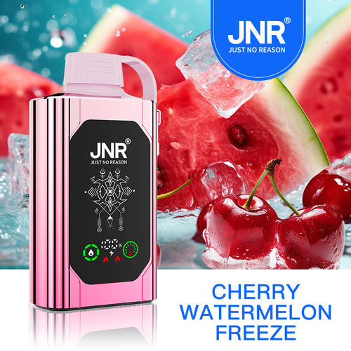 (5-boxes)JNR Shisha Hookah Box 30K Disposable Vape-Cherry Watermelon Freeze